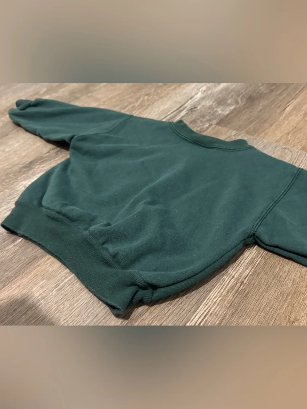 N/A green sweatshirt